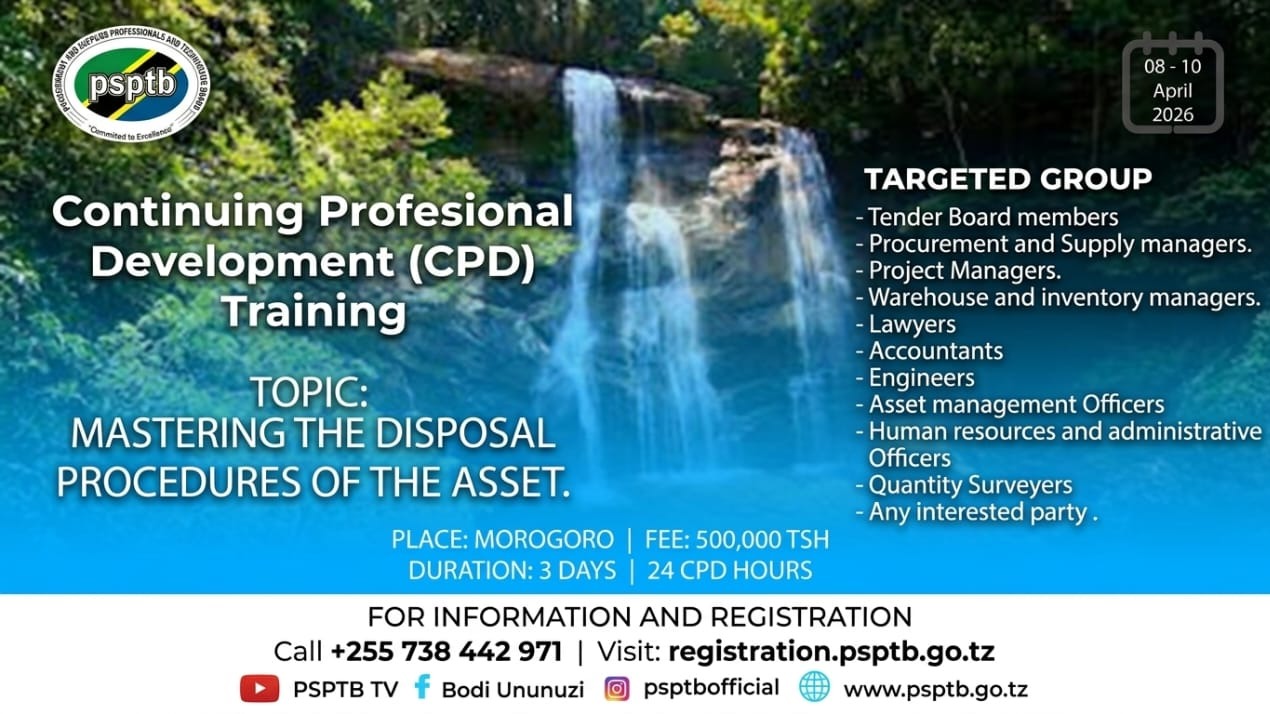 WORKSHOP ON MASTERING THE DISPOSAL PROCEDURES OF THE ASSET
