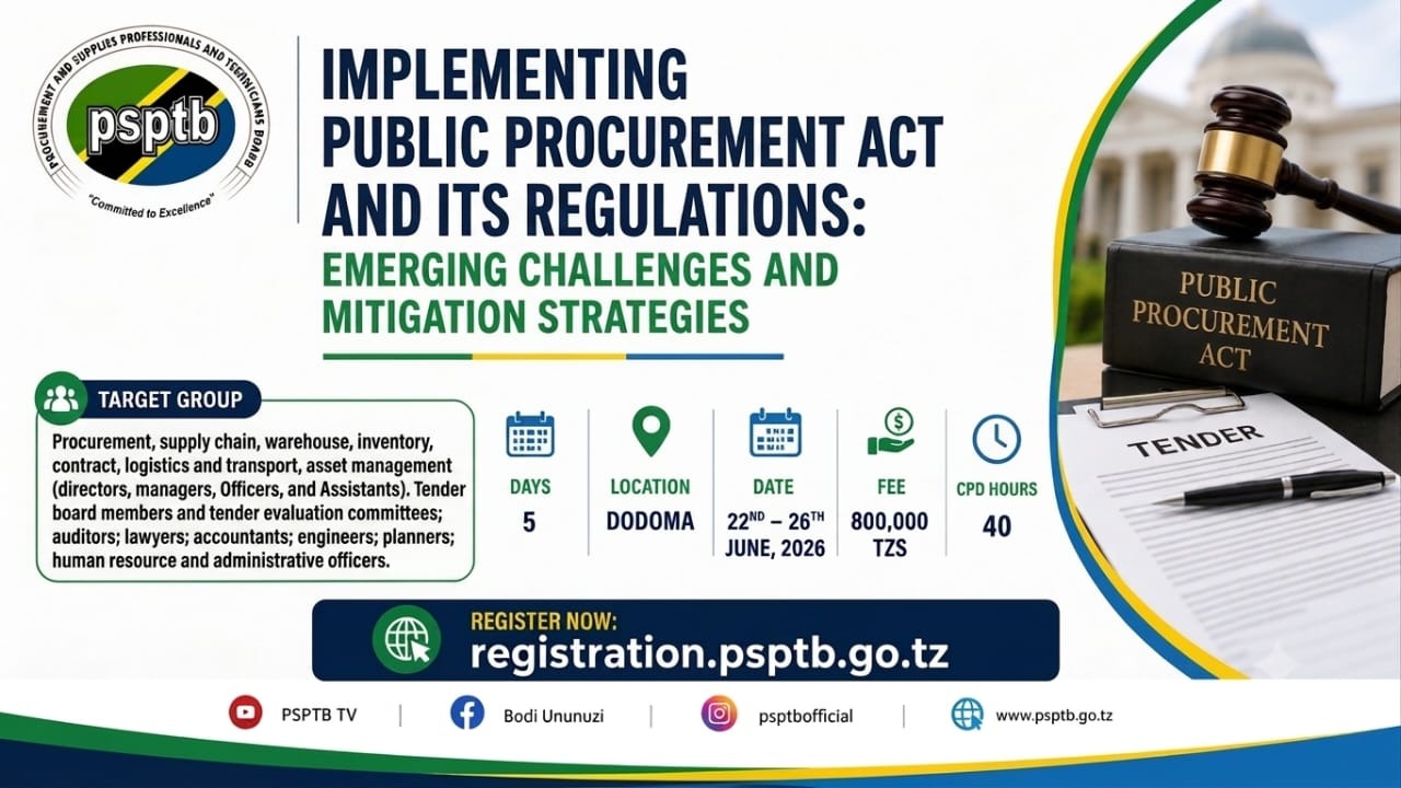 IMPLEMENTING PUBLIC PROCUREMENT ACT AND ITS REGULATIONS