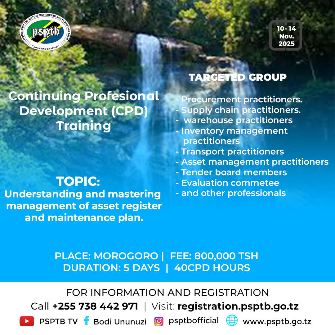 UNDERSTANG AND MASTERING MANAGEMENT OF ASSET REGISTER AND MAINTENANCE PLAN