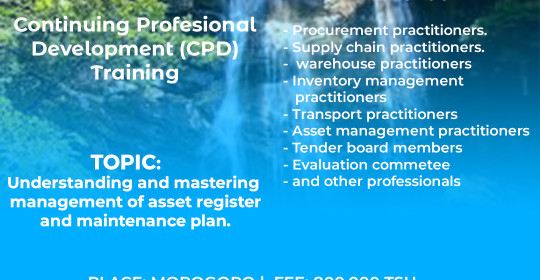 UNDERSTANG AND MASTERING MANAGEMENT OF ASSET REGISTER AND MAINTENANCE PLAN